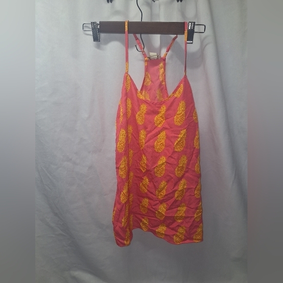 J.Crew pineapple print tank top size 00 - Picture 1 of 5